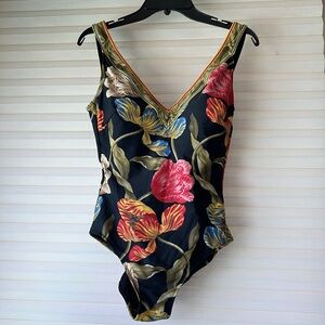 Gottex Floral Tulip One Piece Swimsuit